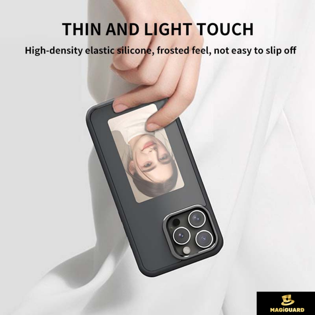 Funda para teléfono NFC con pantalla E-INK