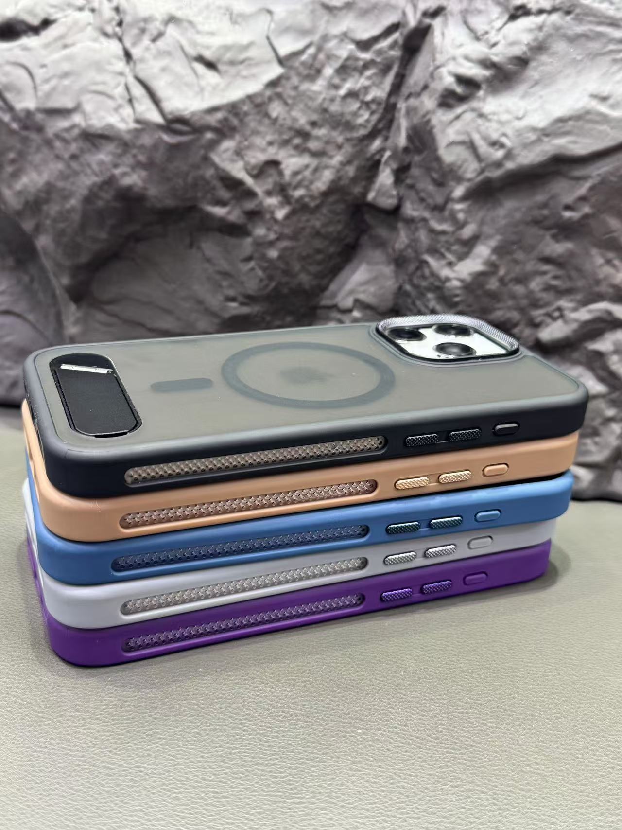 Funda para iPhone con lentes de regalo